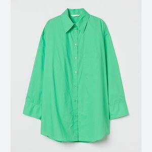 H&M oversized shirt